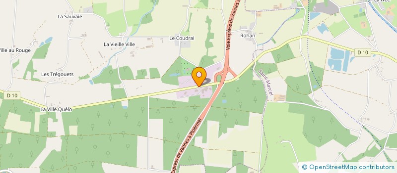 localisation de l'entreprise ISOL OUEST à SERENT