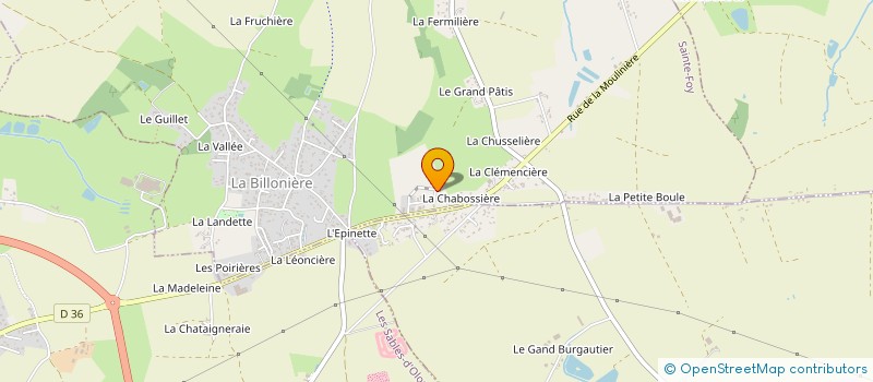 localisation de l'entreprise ISOL'PLAK à SAINTE-FOY