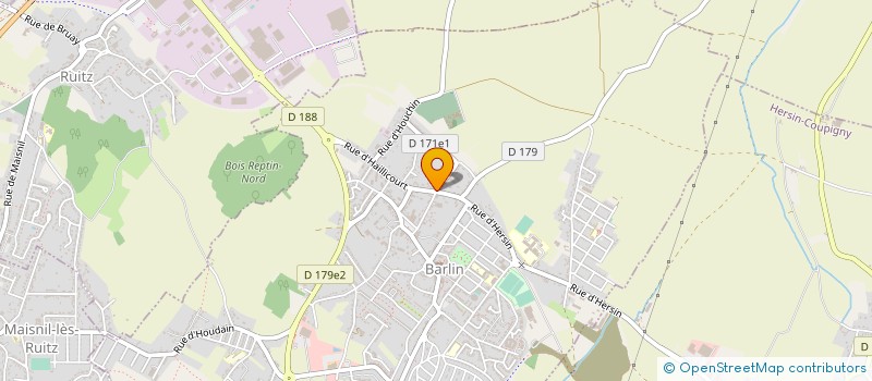 localisation de l'entreprise ISOL'TOIT à BARLIN