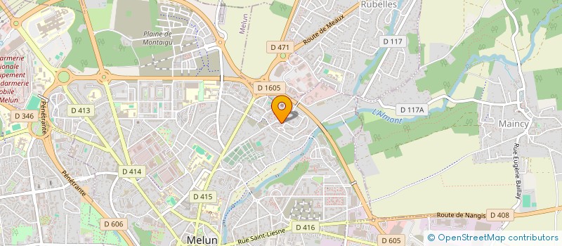 localisation de l'entreprise ISOL TOP à MELUN