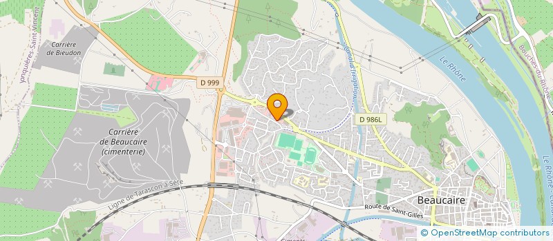 localisation de l'entreprise ISOL TOUT 30 à BEAUCAIRE
