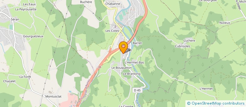 localisation de l'entreprise ISOL'VITRES à PONT-SALOMON