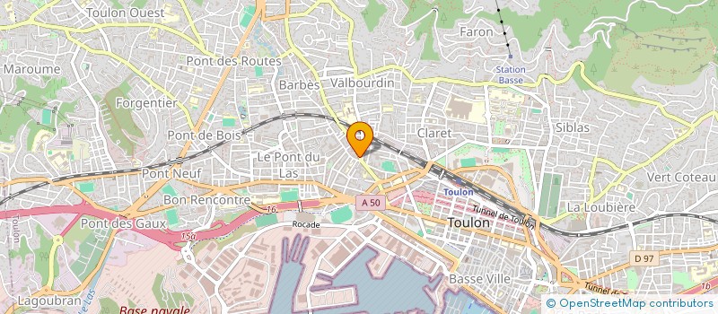 localisation de l'entreprise ISOLA IMMOBILIER  TOULON