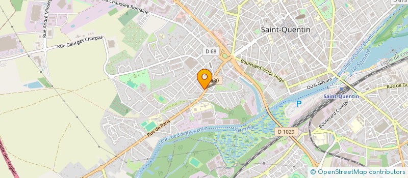 localisation de l'entreprise ISOLA PVC à SAINT-QUENTIN