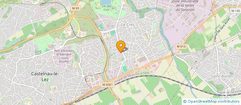 localisation de l'entreprise ISOLA-VERDE  LE CRES
