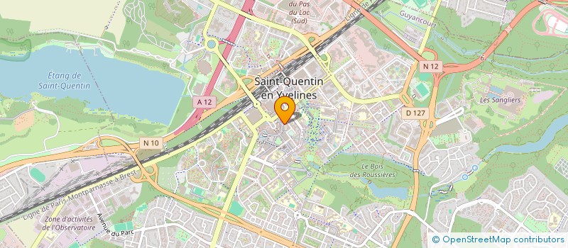 localisation de l'entreprise ISOLABAT  MONTIGNY-LE-BRETONNEUX