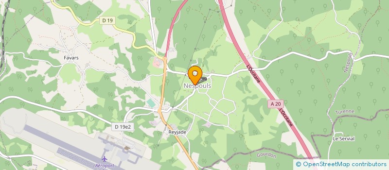 localisation de l'entreprise ISOLAGRI  NESPOULS