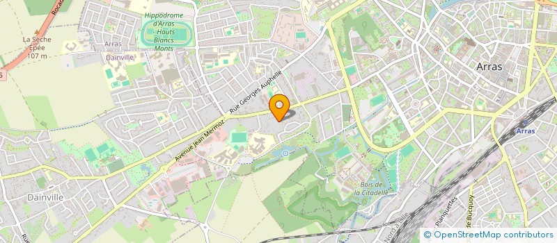 localisation de l'entreprise ISOLANORD à ARRAS
