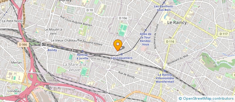 localisation de l'entreprise ISOLAPEINT  VILLEMOMBLE