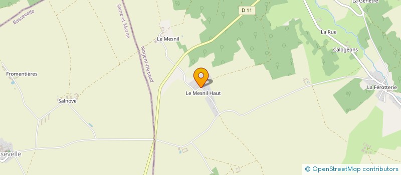 localisation de l'entreprise ISOLAQUE à NOGENT-L'ARTAUD