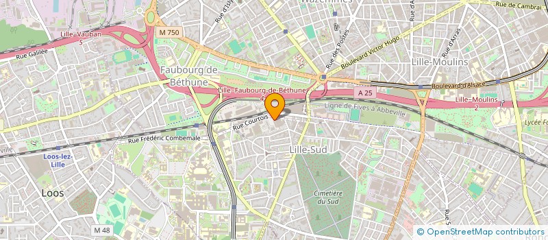 localisation de l'entreprise ISOLASTYL à LILLE