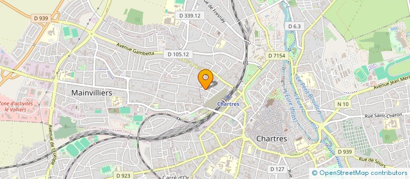 localisation de l'entreprise ISOLAT MACON RAVALEMENT EXTERIEUR à CHARTRES