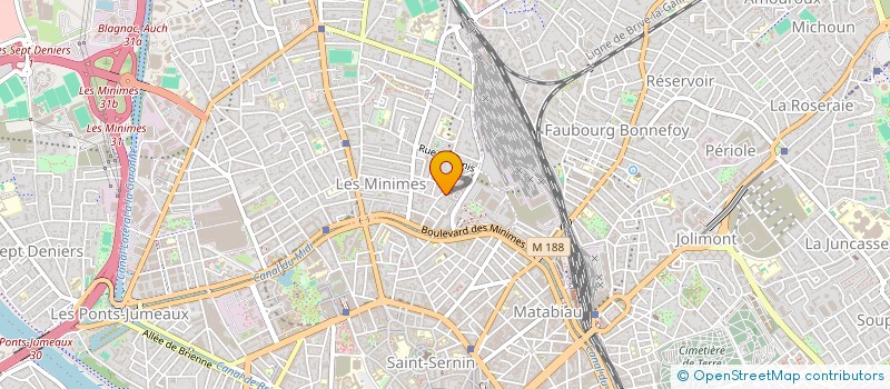 localisation de l'entreprise ISOLATECH à TOULOUSE