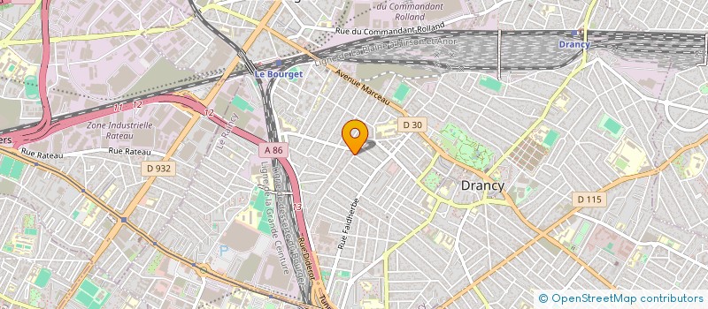 localisation de l'entreprise ISOLATION BATIMENT TRAVAUX PUBLIC PLUS à DRANCY