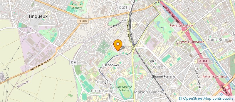 localisation de l'entreprise ISOLATION CHAMPENOISE  REIMS