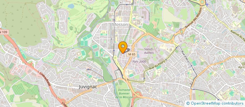 localisation de l'entreprise ISOLATION CLOISON DU SUD 34  MONTPELLIER