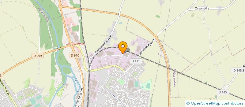 localisation de l'entreprise ISOLATION CONCEPT BATIMENT à CHATEAUDUN
