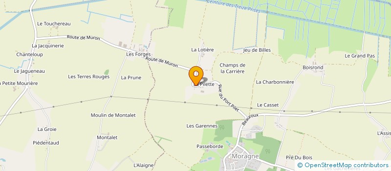 localisation de l'entreprise ISOLATION CONFORT SERVICES à MORAGNE