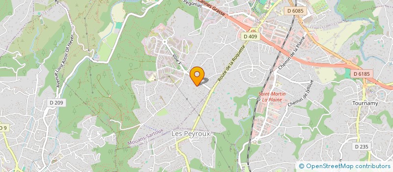 localisation de l'entreprise ISOLATION DE L'HABITAT FRANCAIS à MOUANS-SARTOUX