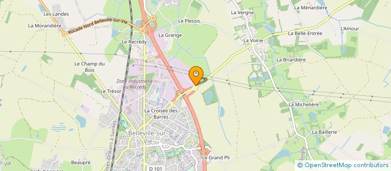 localisation de l'entreprise ISOLATION DES BATIMENTS CONTRE LE FROID à BELLEVIGNY
