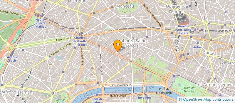localisation de l'entreprise ISOLATION DU DOMAINE FRANCAIS à PARIS