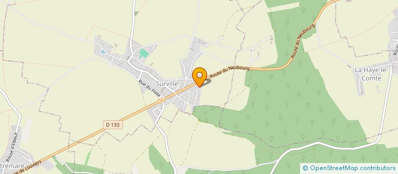 localisation de l'entreprise ISOLATION ET PLATRERIE NORMANDE  SURVILLE