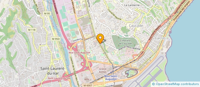 localisation de l'entreprise ISOLATION FAUX PLAFONDS CLOISONS à NICE