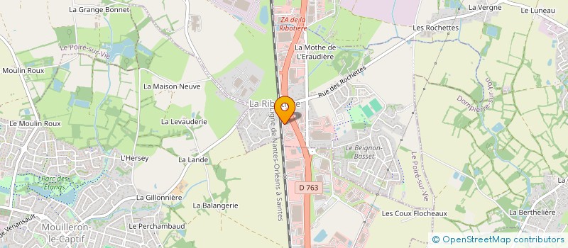 localisation de l'entreprise ISOLATION IMPERMEABILISATION TOUS MURS à LE POIRE-SUR-VIE