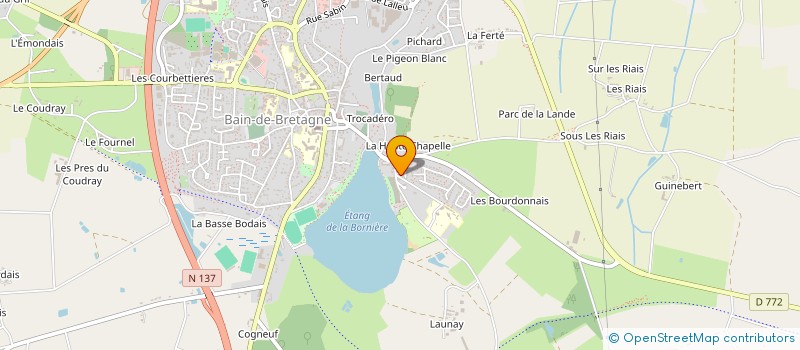 localisation de l'entreprise ISOLATION NORD DE FRANCE à BAIN-DE-BRETAGNE