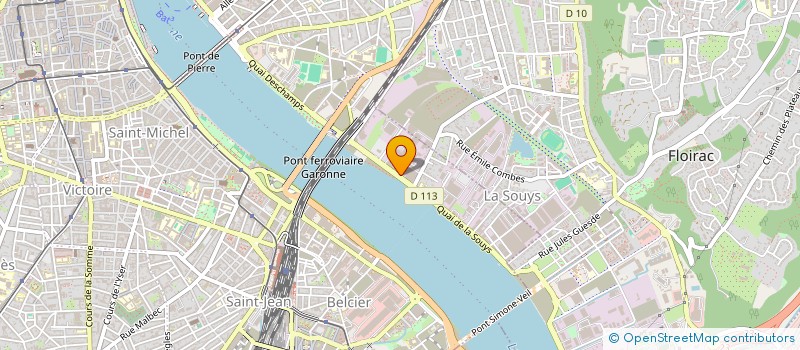 localisation de l'entreprise ISOLATION PLAFOND CLOISONNEMENT à BORDEAUX