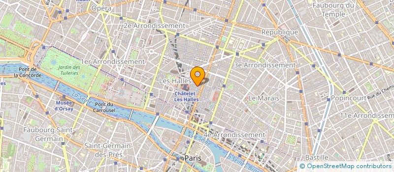localisation de l'entreprise ISOLATION PLATRERIE BATIMENT à PARIS
