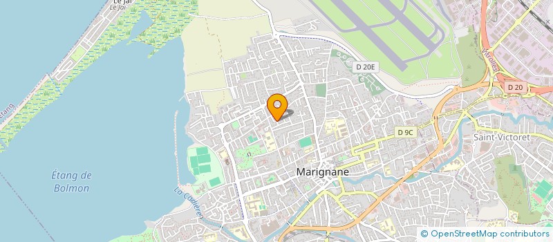 localisation de l'entreprise ISOLATION PLATRERIE RENOVATION 13 à MARIGNANE