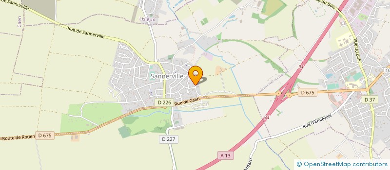 localisation de l'entreprise ISOLATION PLATRERIE SECHE  SANNERVILLE