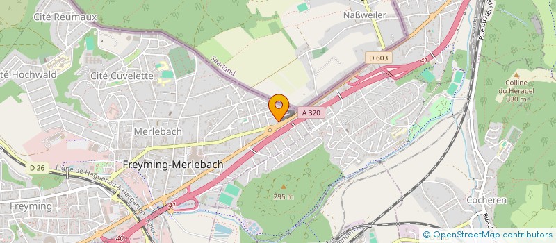 localisation de l'entreprise ISOLATION PLUS  FREYMING-MERLEBACH