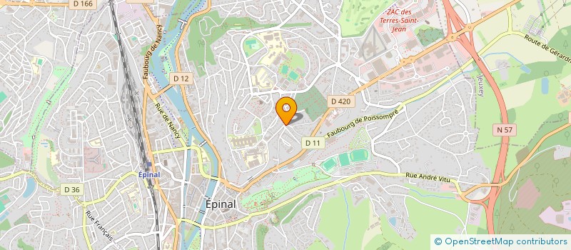 localisation de l'entreprise ISOLATION REGION GRAND EST à EPINAL