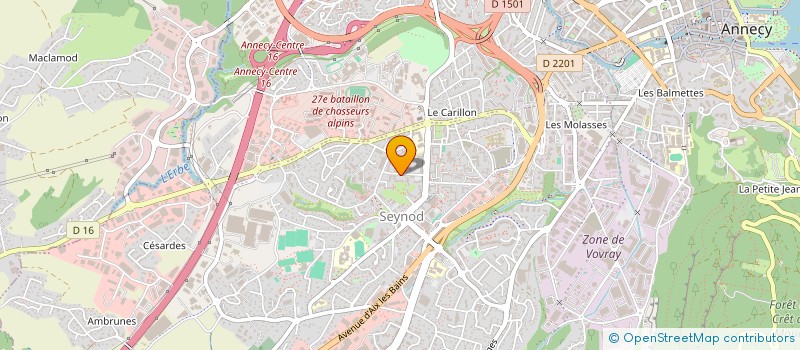 localisation de l'entreprise ISOLATION SAVOIE  ANNECY