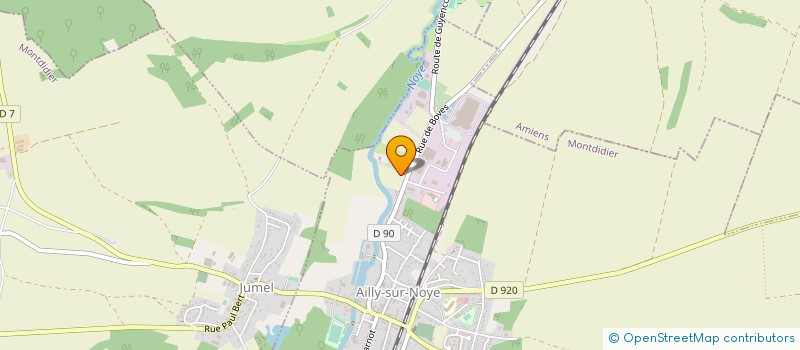 localisation de l'entreprise ISOLATION SERVICE à AILLY-SUR-NOYE