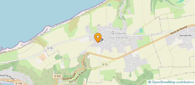 localisation de l'entreprise ISOLATION SERVICES MULTIPLES  SENNEVILLE-SUR-FECAMP