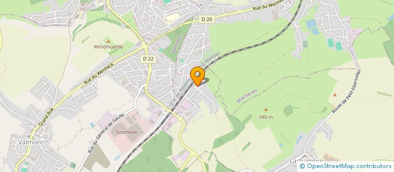 localisation de l'entreprise ISOLATION THERMIQUE PROTECTION SURFACE  LACHAMBRE