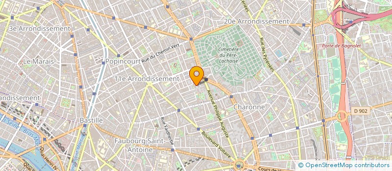 localisation de l'entreprise ISOLAUTO SARL à PARIS
