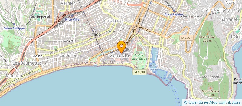 localisation de l'entreprise ISOLAZUR à NICE