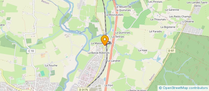 localisation de l'entreprise ISOLBAT à BETTON