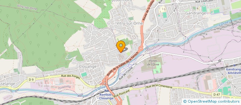 localisation de l'entreprise ISOLBAT SARL  VITRY-SUR-ORNE