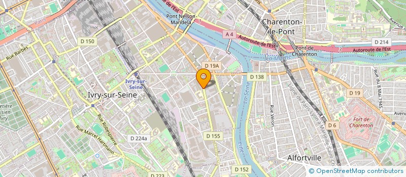 localisation de l'entreprise ISOLBATIS SARL  IVRY-SUR-SEINE