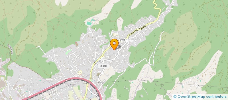 localisation de l'entreprise ISOLDE à CEYRESTE