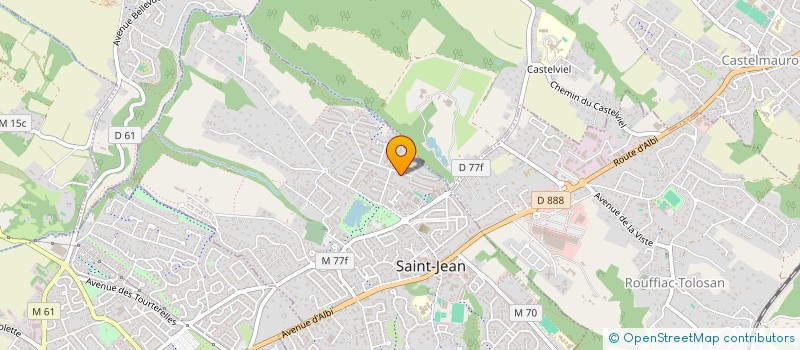 localisation de l'entreprise ISOLDIS à SAINT-JEAN