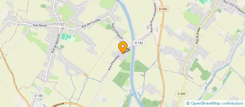 localisation de l'entreprise ISOLEC  ANNEZIN