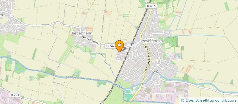 localisation de l'entreprise ISOLELLA  WEYERSHEIM