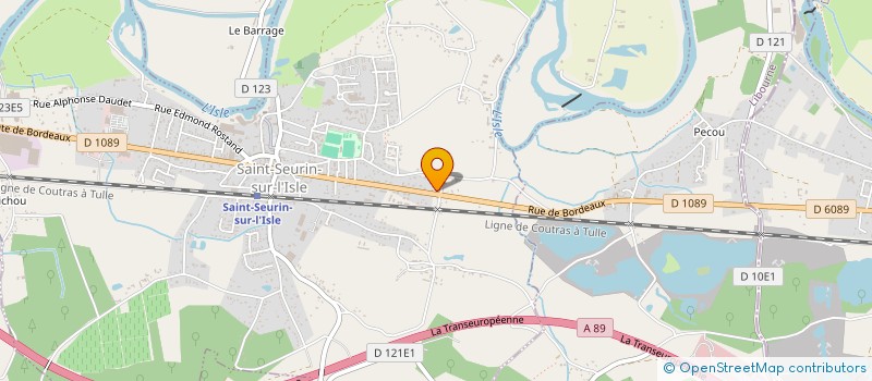 localisation de l'entreprise ISOLEO CONFORT  SAINT-SEURIN-SUR-L'ISLE