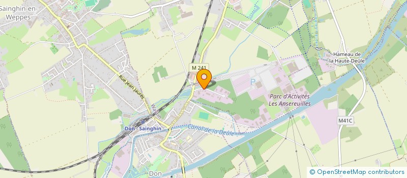 localisation de l'entreprise ISOLETECH à WAVRIN